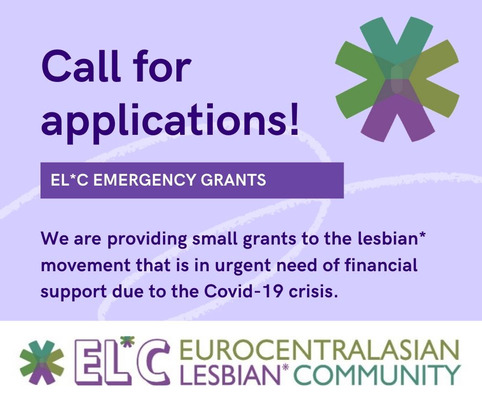 EL*C Emergency Grants for lesbian groups in Europe and Central Asia
