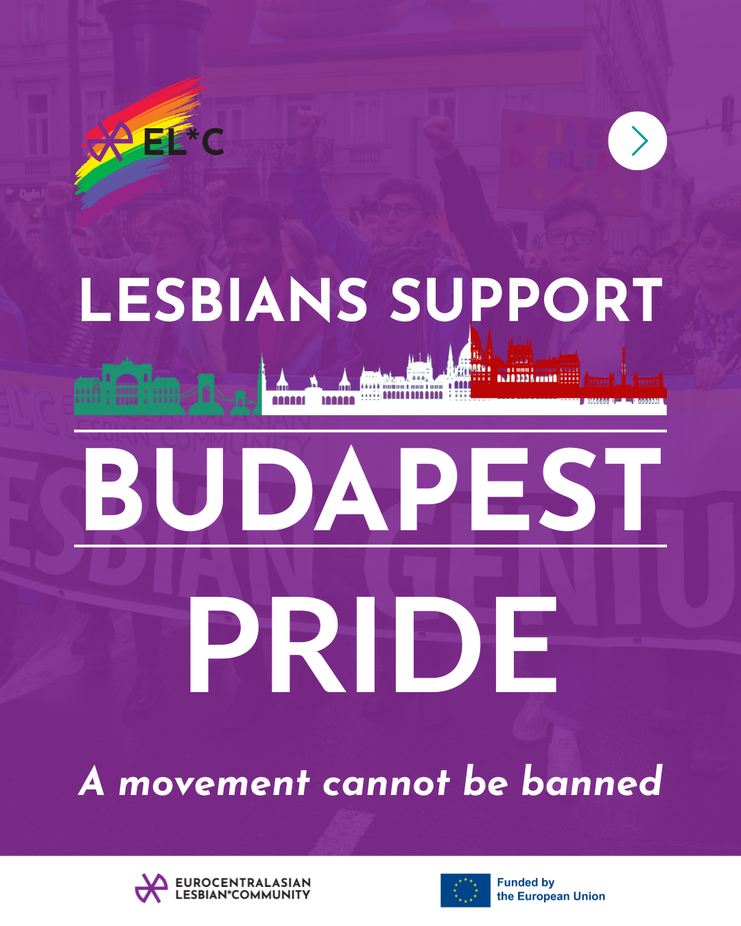 Lesbians_Support_Budapest_Pride